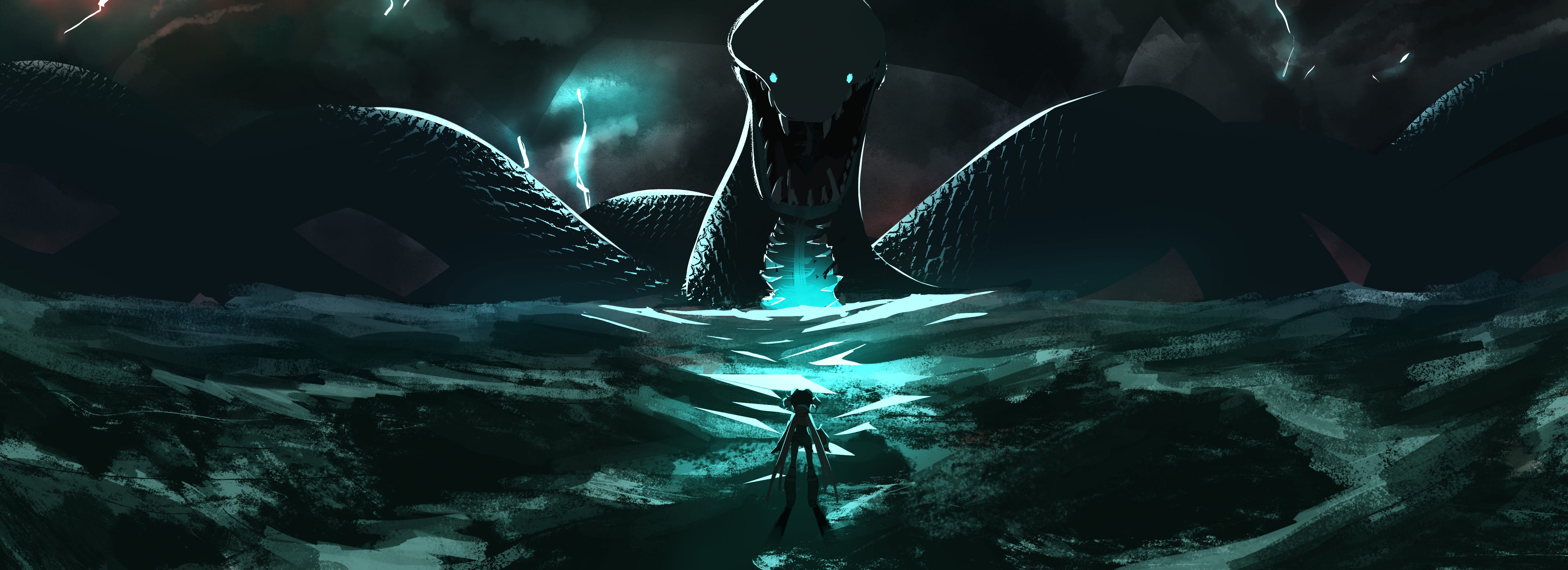 Floodsong side banner art