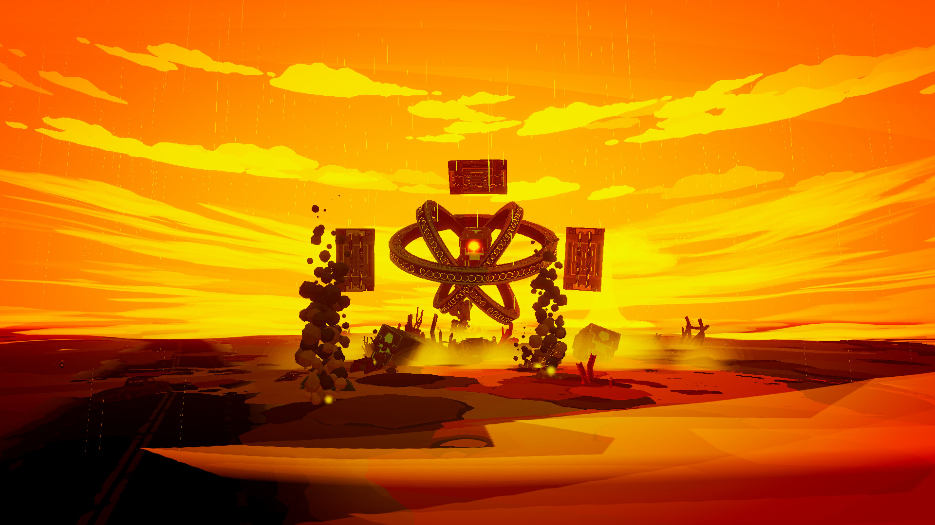 Overdawn screenshot of the Archangel encounter