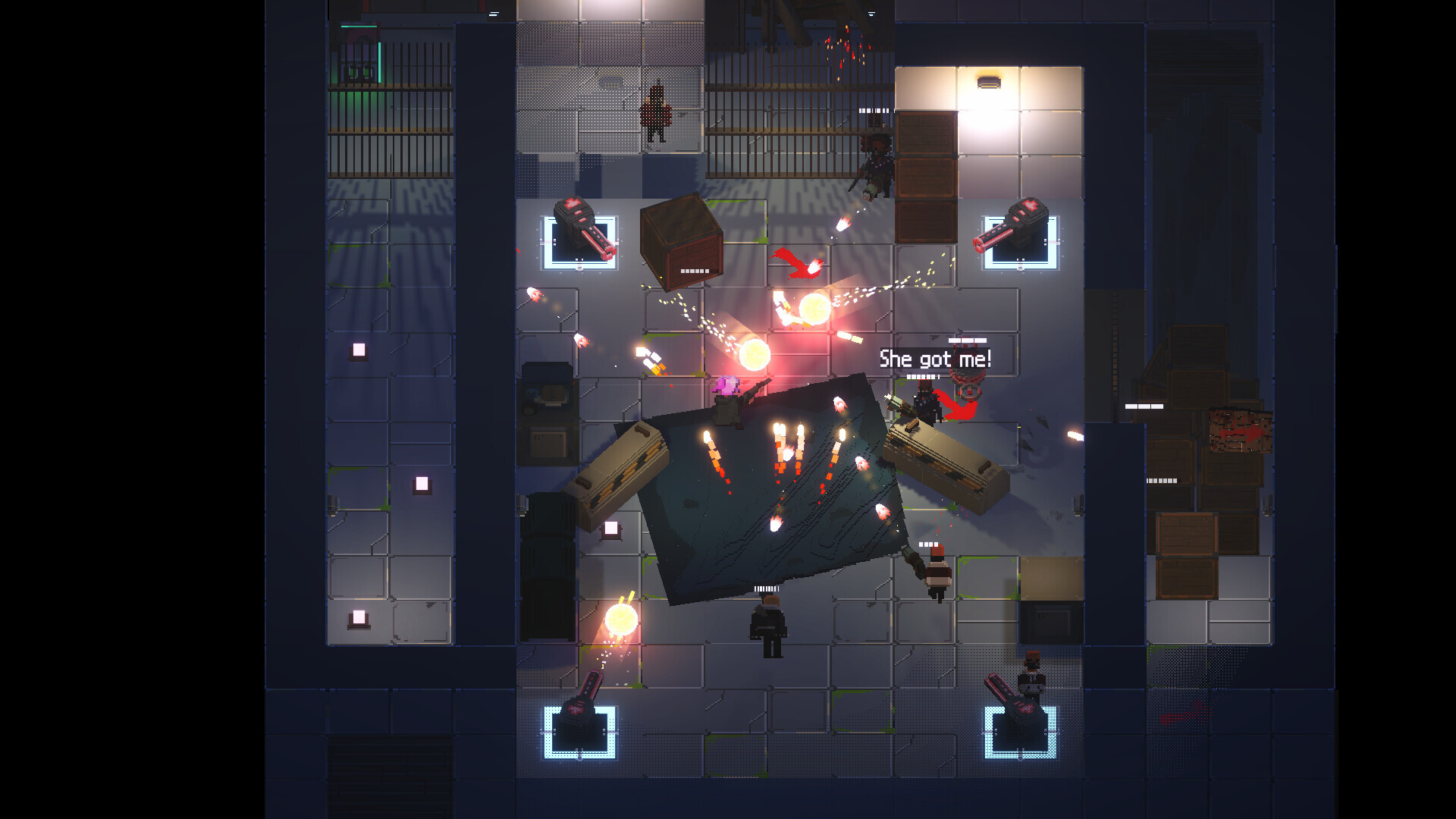 Overdawn screenshot of the gangster hideout